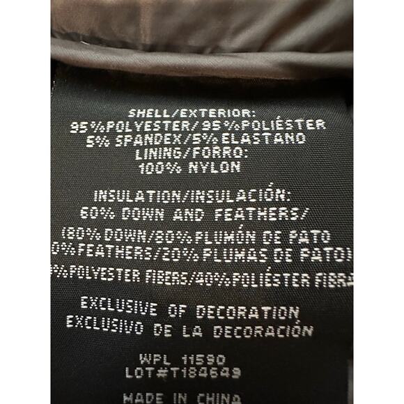 Heatkeep Women's Down Puffer Vest Gray Size Large Fall Layering Outerwear - Picture 6 of 8